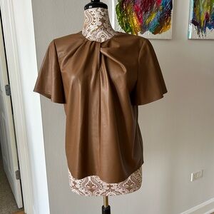 Marc New York Brown Women's Top